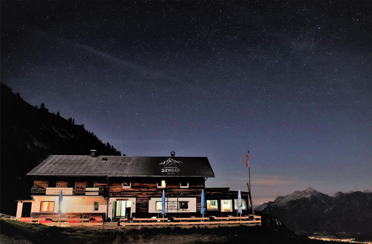 Berggasthof Singerhutte In Hofen, Reutte Hotell Eksteriør bilde