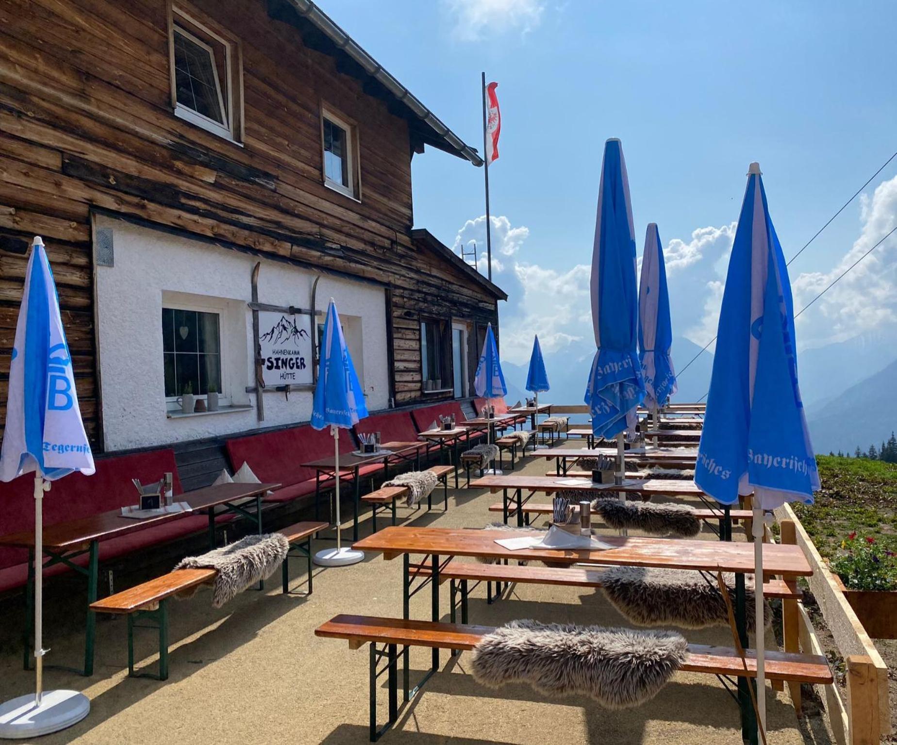 Berggasthof Singerhutte In Hofen, Reutte Hotell Eksteriør bilde